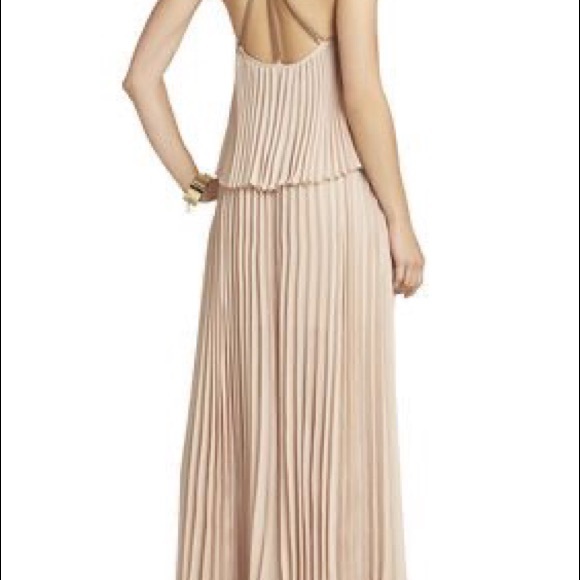 BCBG Joelle Pleated Maxi Dress - Picture 9 of 9